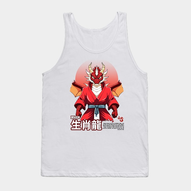 Dragon chinese zodiac Tank Top by Wahyuwm48